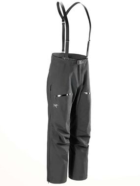 Arc’teryx Beta SV Pant Black Waterproof Shell Pants with Adjustable Suspenders